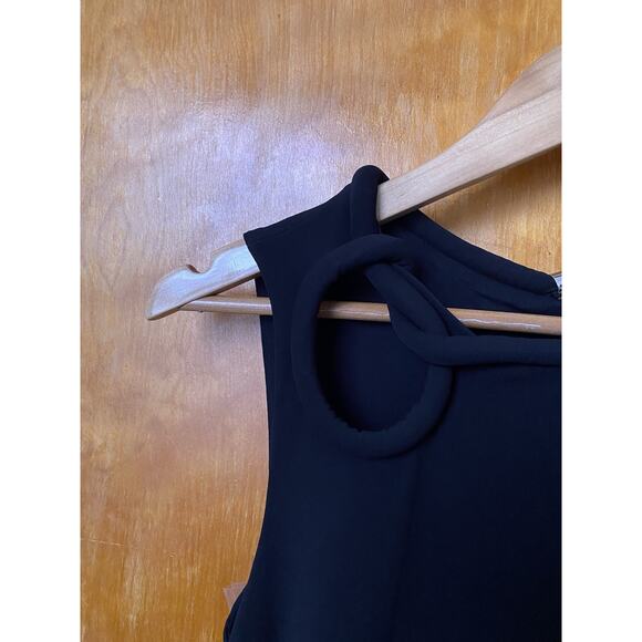 Gucci Avant Garde Midi Sheath Dress 90s Minimalist Bodycon Knot Jersey Y2K Sz S - Picture 3 of 15